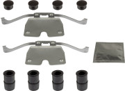 PFK757 Sada příslušenství, obložení kotoučové brzdy TRW