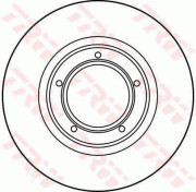 DF1667 TRW brzdový kotúč DF1667 TRW