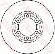 DF2634 TRW brzdový kotúč DF2634 TRW
