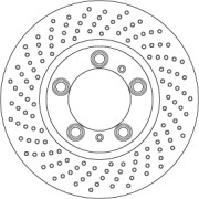 DF6778S TRW brzdový kotúč DF6778S TRW