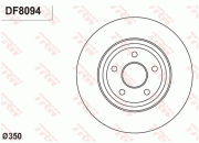 DF8094 Brzdový kotouč TRW