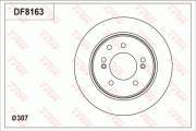 DF8163 Brzdový kotouč TRW