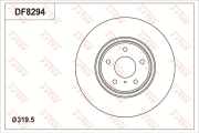 DF8294S Brzdový kotouč TRW