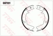 GS7231 Sada brzdových čelistí TRW