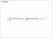 PHD922 Brzdová hadice TRW