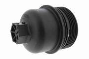 V21-0036 Kryt, pouzdro olejového filtru Original VAICO Quality VAICO