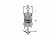 MBNA1503 Palivový filtr CLEAN FILTERS