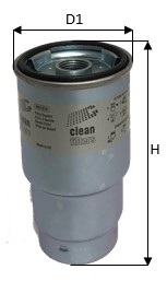 DN1918 Palivový filtr CLEAN FILTERS