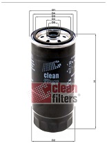 DN 877 Palivový filtr CLEAN FILTERS