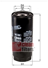 DO 263 Olejový filtr CLEAN FILTERS