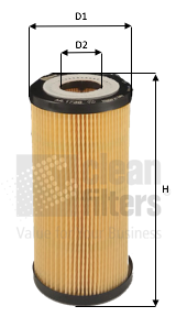 ML1738 Olejový filtr CLEAN FILTERS