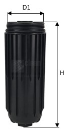 ML1750K Olejový filtr CLEAN FILTERS