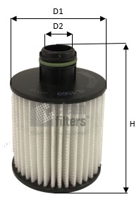 ML4569 Olejový filtr CLEAN FILTERS