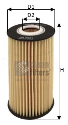 ML4581 Olejový filtr CLEAN FILTERS