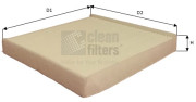 NC2422 Filtr, vzduch v interiéru CLEAN FILTERS