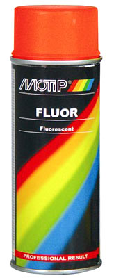04020 MOTIP 04020 Fluorescentní barva pro označení schodů, vypínačů apod. (bezpečnost MOTIP