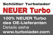 172-05240 Dmychadlo, plnění Original NEW BorgWarner Turbocharger SCHLÜTTER TURBOLADE