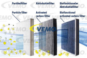 V24-32-0001 Filtr, vzduch v interiéru Original VEMO Quality VEMO