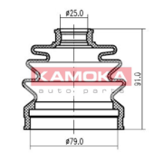 1146640 KAMOKA manżeta hnacej hriadele 1146640 KAMOKA