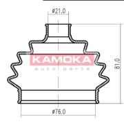 1146864 Měch, hnací hřídel KAMOKA