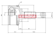 6844 KAMOKA sada kĺbov hnacieho hriadeľa 6844 KAMOKA