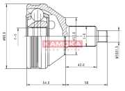 7086 KAMOKA sada kĺbov hnacieho hriadeľa 7086 KAMOKA