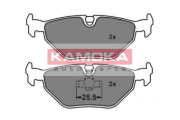 JQ1011156 KAMOKA sada brzdových platničiek kotúčovej brzdy JQ1011156 KAMOKA