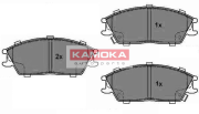 JQ1018152 KAMOKA sada brzdových platničiek kotúčovej brzdy JQ1018152 KAMOKA
