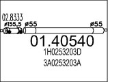 01.40540 Výfuková trubka MTS