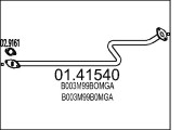 01.41540 Výfuková trubka MTS