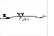 01.43042 Výfuková trubka MTS