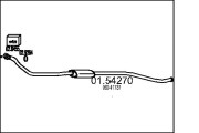 01.54270 Střední tlumič výfuku MTS