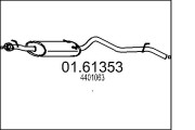 01.61353 Zadní tlumič výfuku MTS