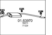 01.63970 Zadní tlumič výfuku MTS
