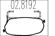 02.8192 Spojovací trubky, výfukový systém MTS