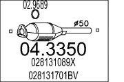 04.3350 Katalyzátor MTS