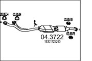 04.3722 Katalyzátor MTS