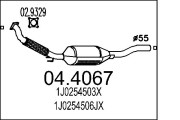 04.4067 Katalyzátor MTS