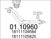 01.10960 Výfuková trubka MTS