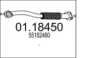 01.18450 MTS výfukové potrubie 01.18450 MTS