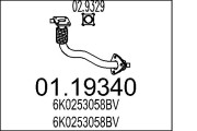 01.19340 Výfuková trubka MTS