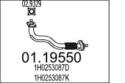 01.19550 MTS výfukové potrubie 01.19550 MTS
