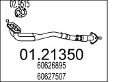 01.21350 MTS výfukové potrubie 01.21350 MTS
