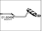 01.60496 Zadní tlumič výfuku MTS