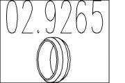 02.9265 Těsnicí kroužek, výfuková trubka MTS