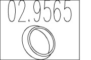 02.9565 Těsnicí kroužek, výfuková trubka MTS