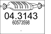 04.3143 Katalyzátor MTS