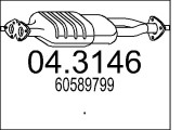 04.3146 Katalyzátor MTS