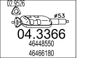 04.3366 Katalyzátor MTS