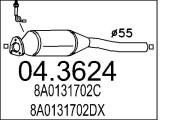04.3624 Katalyzátor MTS